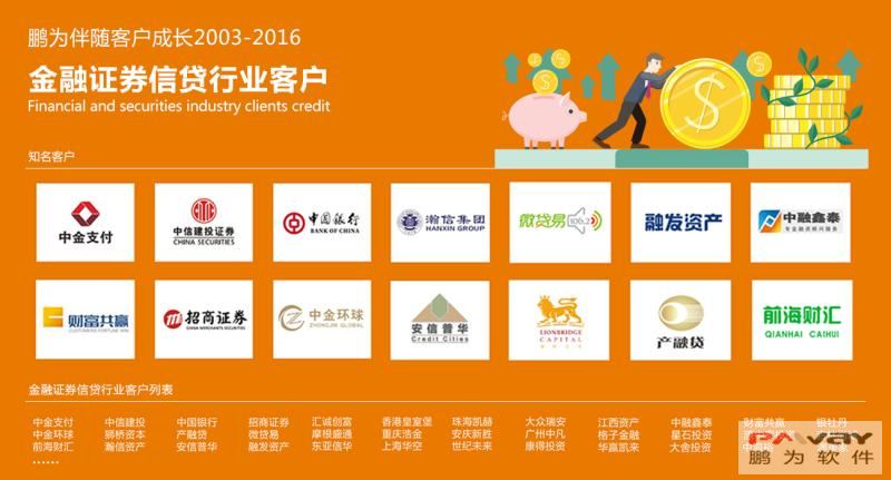 【金融证券信贷行业】富联10年成功客户盘点